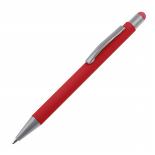 Metall Kugelschreiber mit Touch-Pen Salt Lake City, rot
