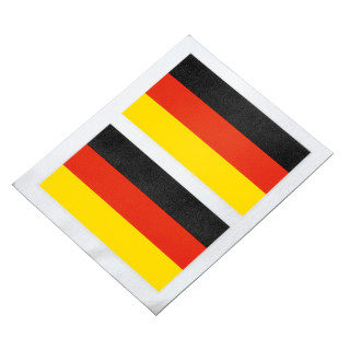 Tattoo "Nations", 2er Set, deutschland-farben