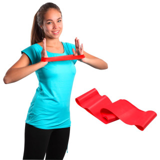 Rubberband "Loop", mittel, rot