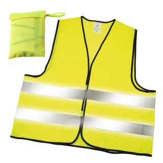 Warnweste "Standard" Etui, neon-gelb