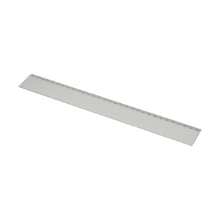 Lineal "Metall", silber