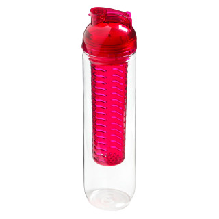 Trinkflasche "Frutto" 0,8 l, Tritan, transluzent, brombeere
