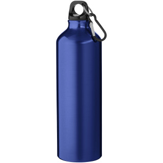 Oregon 770 ml Aluminium Trinkflasche mit Karabinerhaken, blau