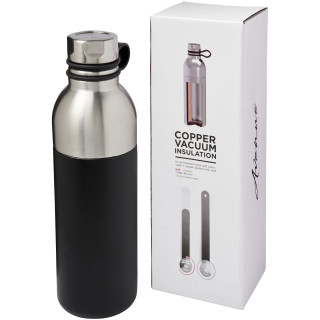 Koln 590 ml Kupfer-Vakuum Isolierflasche, schwarz