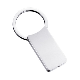 Schlüsselanhänger RE98-CLASSIC LARGE, silber