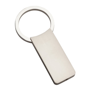Schlüsselanhänger RE98-CLASSIC LARGE, silber