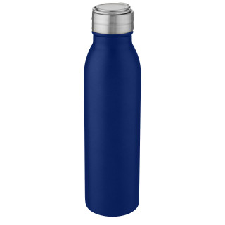 Harper 700 ml Sportflasche aus Edelstahl mit Metallschlaufe, mittelblau