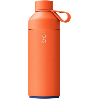 Big Ocean Bottle 1 L vakuumisolierte Flasche, sonnenorange