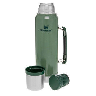 Stanley 1000 ml Classic Legendary Isolierflasche, waldgrün