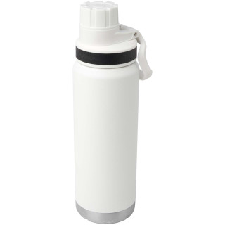 Fortis 700 ml RCS-zertifizierte Kupfer-Vakuum Isolierflasche aus recyceltem Edelstahl (Kohlensäure geeignet), weiß