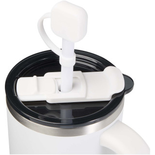 Sip Trinkhalm Abdeckung aus Silikon, weiß