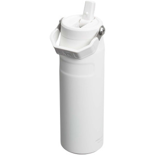 Stanley IceFlow™ 2.0 700 ml Flasche mit Flip-Trinkhalm, weiß gefrosted
