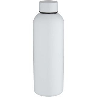 Spring 750 ml RCS-zertifizierte einwandige Trinkflasche aus recyceltem Edelstahl, weiß