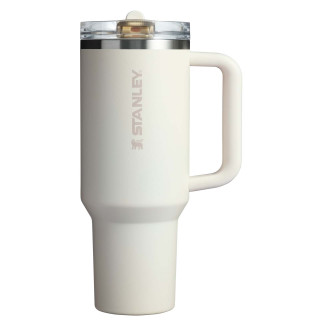 Stanley Quencher® ProTour 1180 ml Thermobecher aus recyceltem Edelstahl mit Flip Strohhalm, creme