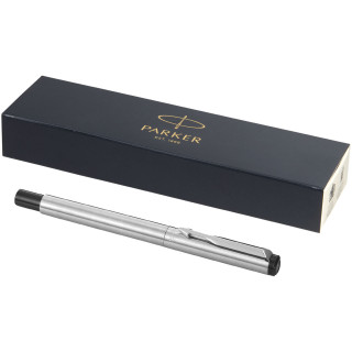 Parker Vector Tintenroller (schwarze Mine), silber