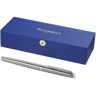 Waterman Hémisphère Tintenroller (schwarze Mine), silber