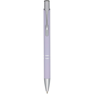 Moneta Soft Touch Druckkugelschreiber (schwarze Mine), fliederfarben