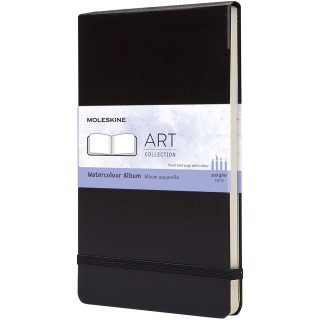 Moleskine Large Art Aquarellbuch, schwarz