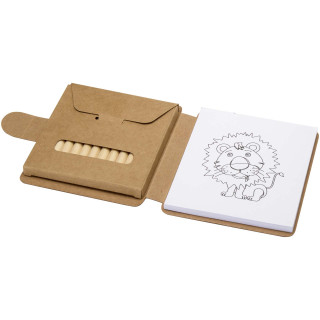 Chroma Zeichnungsblock und Bleistiftset, natur