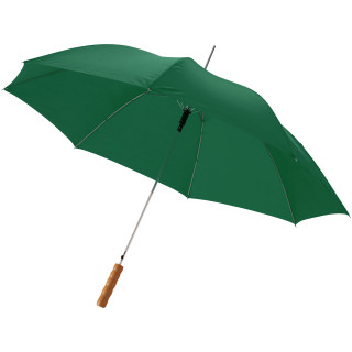 Lisa 23" Automatikregenschirm mit Holzgriff, grün