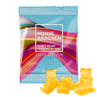 Tütchen mit Bären Company Fruchtgummi Honig-Bärchen (w2p)