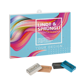 Premium-Präsent-Adventskalender mit Lindt & Sprüngli Naps (w2p)
