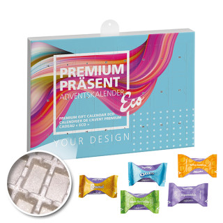 Premium-Präsent-Adventskalender "Eco" mit Milka Favourites Mix (w2p)