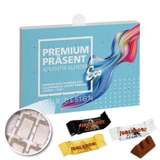 Premium-Präsent-Adventskalender "Eco" mit Toblerone Mix (w2p)