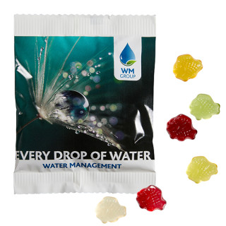 Fruchtgummi Standard-Formen 20 g im konventionellen Tütchen