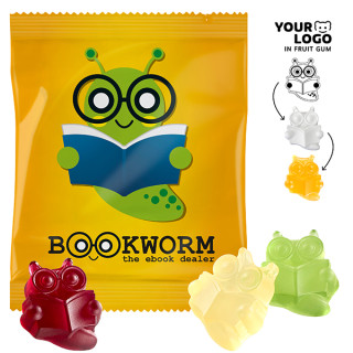 Fruchtgummi individuell 30 g im konventionellen Tütchen