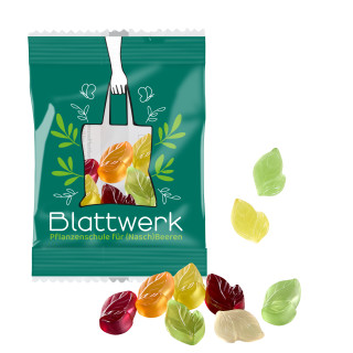 Fruchtgummi 10g Tüten - vegan Kleeblatt (w2p)