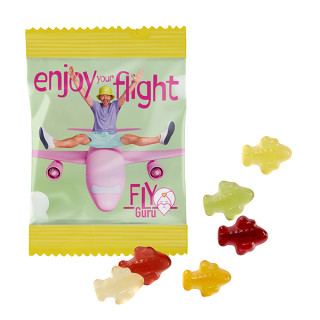 Fruchtgummi 15 g Tüten - Flugzeuge (w2p)