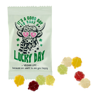 Vegane Fruchtgummi Standard-Formen 15 g im konventionellen Tütchen