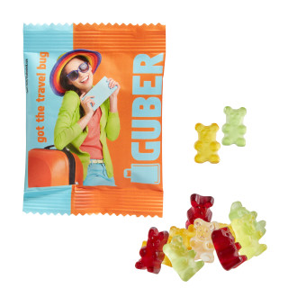 Tütchen mit zuckerfreien Bärchen