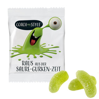 Vegane Saure-Gurken-Fruchtgummi