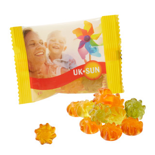 Veganes Wohlfühlfruchtgummi mit Aloe Vera im konventionellen Tütchen