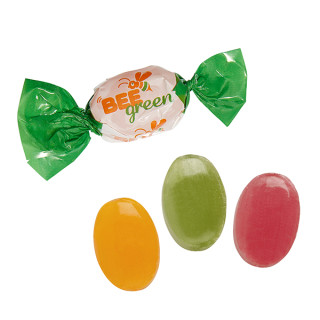 Maxi-Bonbons im Werbewickel - Eis (w2p)