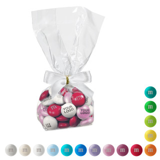 Tütchen mit Schleife mit personalisierten M&M'S®