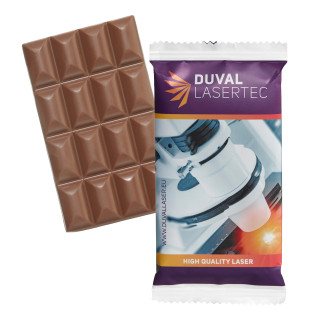 Flowpack mit Super-Maxi-Schokoladen-Tafel