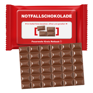 Schoko-Tafel XL im konventionellen Flowpack