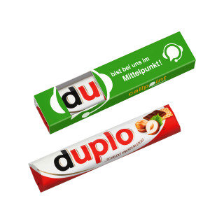Werbeschuber mit Duplo