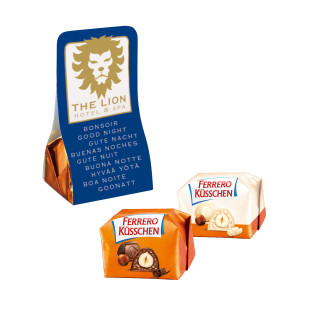 Werbetäschchen mit 1er Ferrero Küsschen