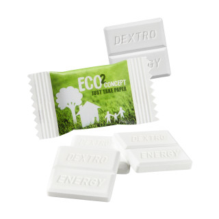 Papierflowpack mit DEXTRO ENERGY*