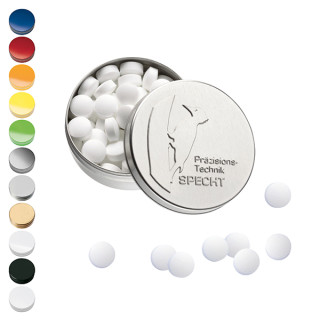 XS-Prägedose mit Stevia*-Pfefferminzpastillen, 18 g