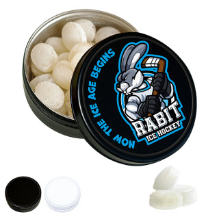 Black or White Dose mit Kalfany Eisbonbons, 60 g