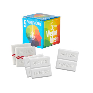 Mini-Promo-Würfel mit 5 DEXTRO ENERGY*