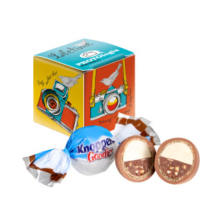 Mini-Promo-Würfel mit Knoppers Goodies