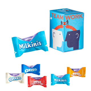 Mini-Promo-Tower mit Milka Favourites Mix