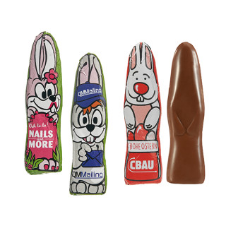 Mini-Schoki-Osterhäschen