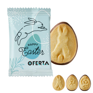 Flowpack mit Oster-Butterkeksen